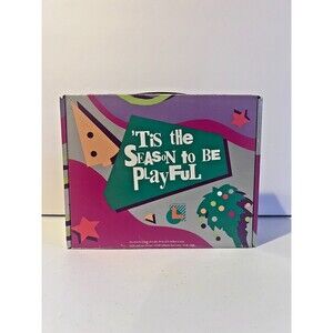 Vintage 1990 California Lottery 'Tis the Season to be Playful Game Set